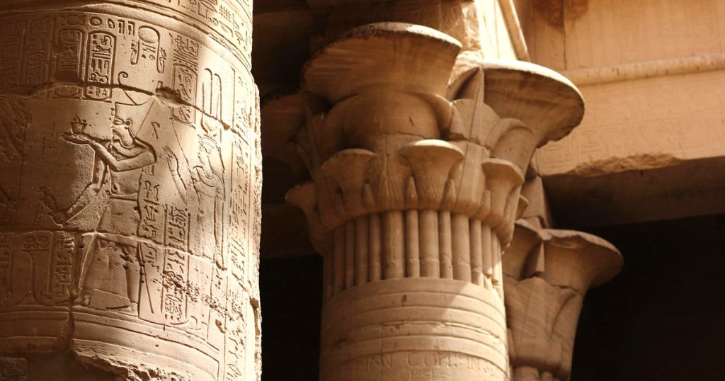 Philae Temple Aswan on Nile River