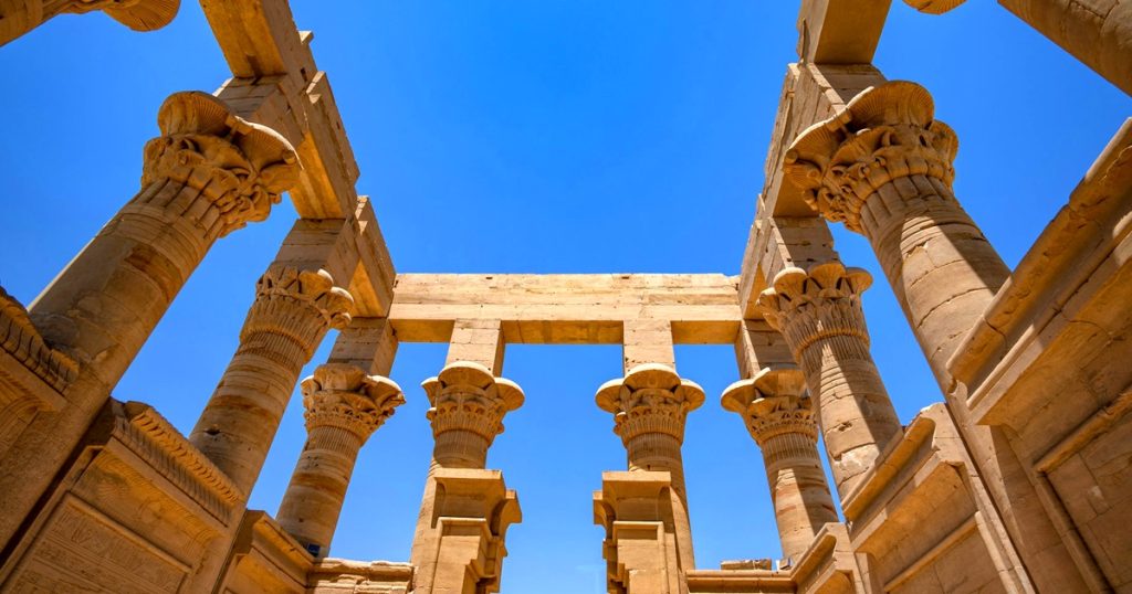 Philae Temple Aswan on Nile River