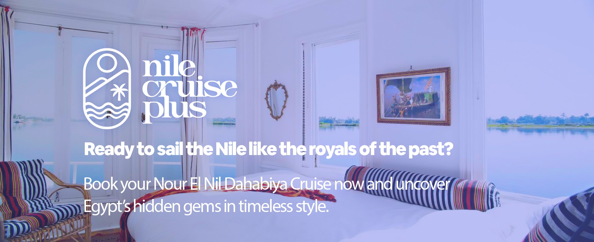 Interior of Nour El Nil cabin