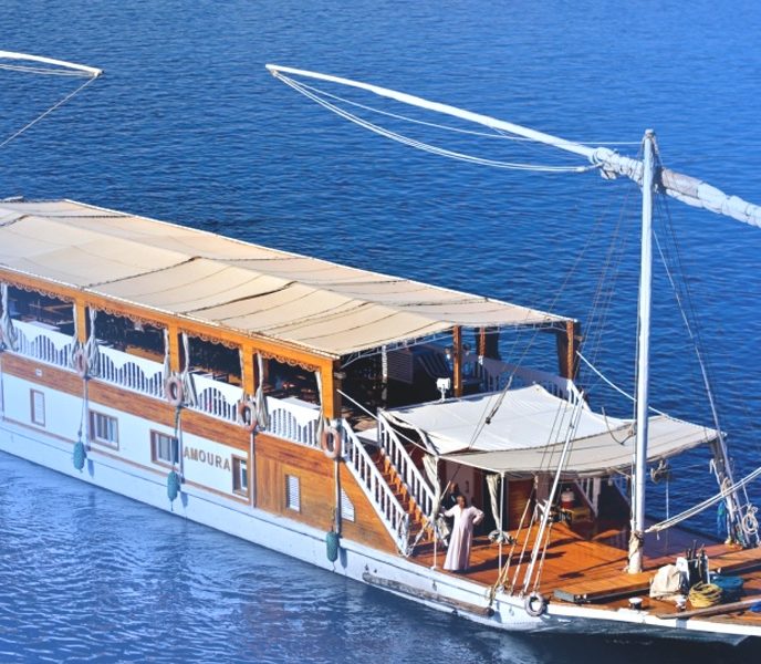 Amoura Dahabiya Nile Cruise traditional sailing boat