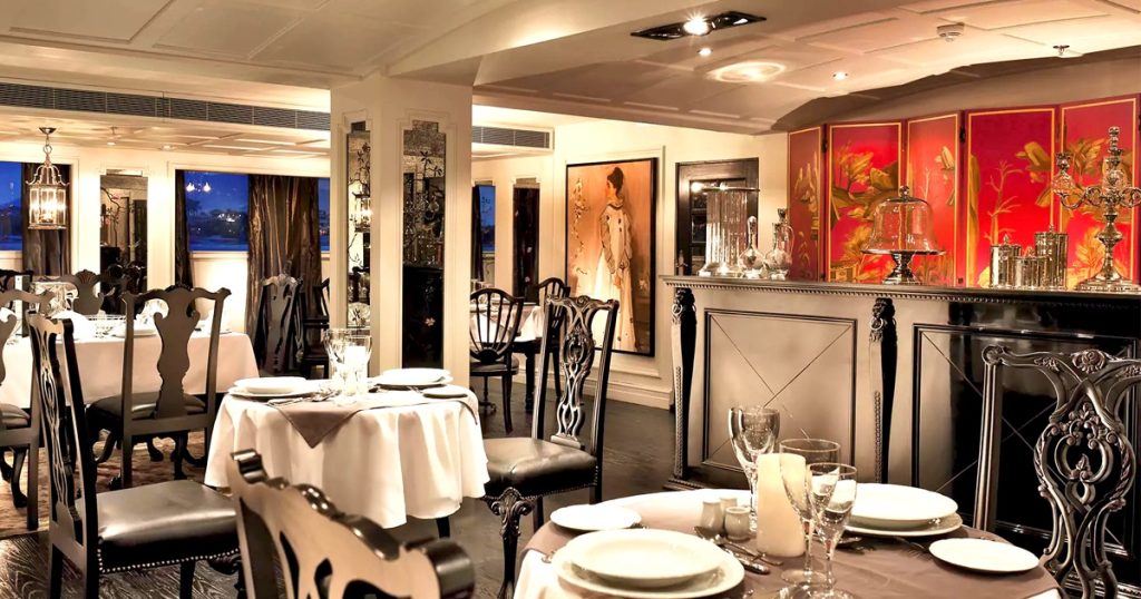 Interior cabin of MS Mayfair Nile River Cruise Egypt