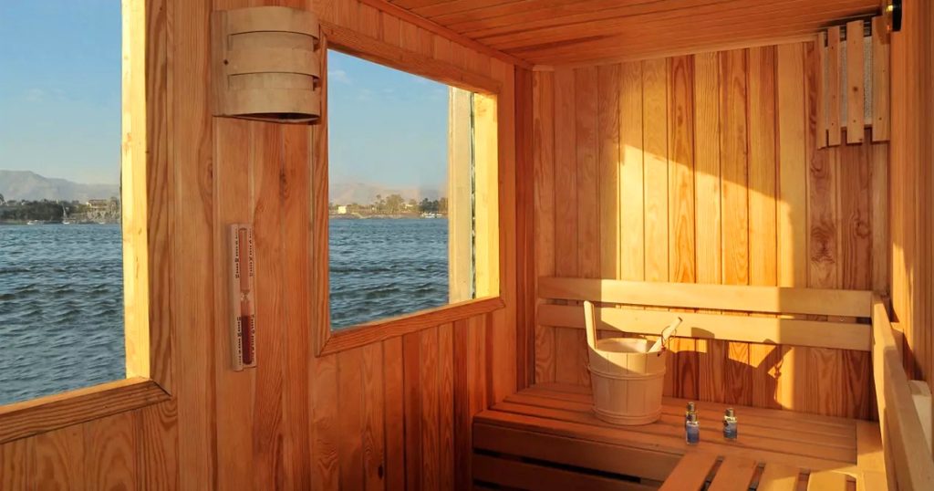 Interior cabin of MS Mayfair Nile River Cruise Egypt