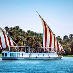 Nour El Nil Dahabiya sailing the Nile